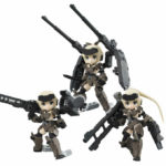 Frame Arms Girl KT-321f Gourai Series - Desktop Army - All 3Type Set — изображение 17