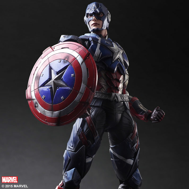 Captain America — Marvel Universe [Play Arts Kai]