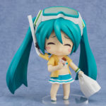 Nendoroid 339a. Hatsune Miku: Swimsuit Ver. & FamilyMart 2013 Ver. / Мику Хацунэ нендороид фигурка — изображение 3