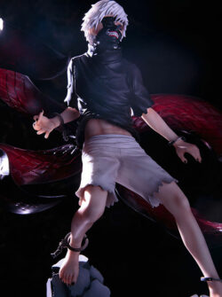 Kaneki Ken Awakened ver. 1/8 Complete Figure / Токийский гуль Кен Канеки фигурка 22см