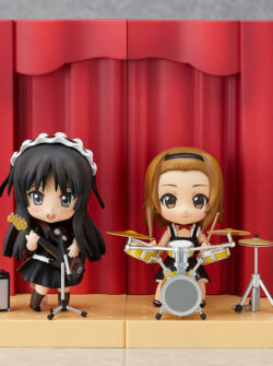 Tainaka Ritsu & Akiyama Mio Live Stage Ver. Set — K-ON! — Nendoroid 101