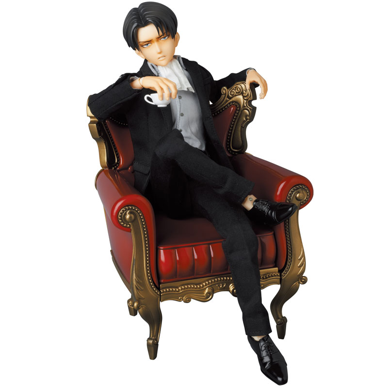 Real Action Heroes No.697 RAH Attack on Titan — Levi (Plain Clothes Ver.)