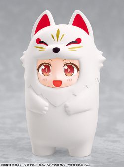 Nendoroid More — Kigurumi Face Parts Case — White Kitsune