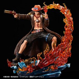 One Piece - Portgas D. Ace - One Piece Log Collection Statue - 1/4 (Plex, Unique Art Studio) — изображение 4