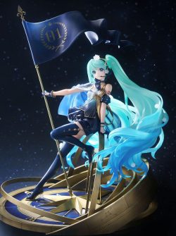 Vocaloid — Hatsune Miku — 1/7 — Birthday 2022 ~Polaris ver.~ (Spiritale, Wing)