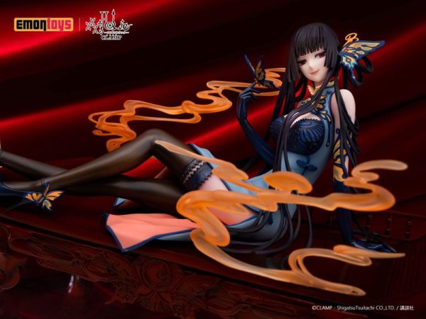 xxxHolic - Ichihara Yuuko - China Dress Statue Series - 1/7 - China Dress ver. (Emontoys) — изображение 9