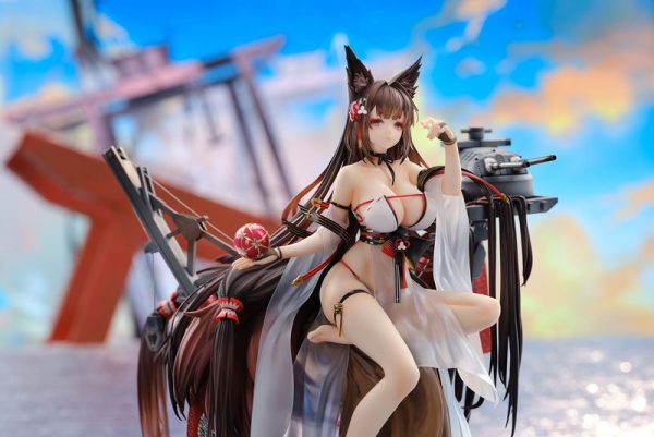 Azur Lane - Amagi - 1/7 - Wending Waters, Serene Lotus Ver. - with Acrylic Display Case (Apex Innovation) — изображение 11