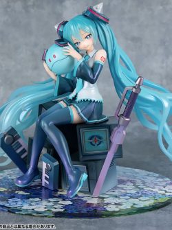 Kidou Senshi Gundam 00 — Piapro Characters — Haro — Hatsune Miku — Gundam x Miku Anniversary Special Project — Lucrea — 1/7 (MegaHouse)